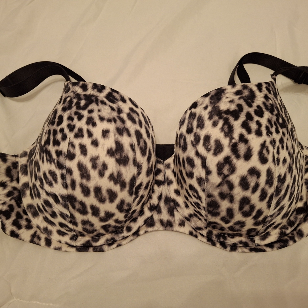 Leopard Print Women's Bra